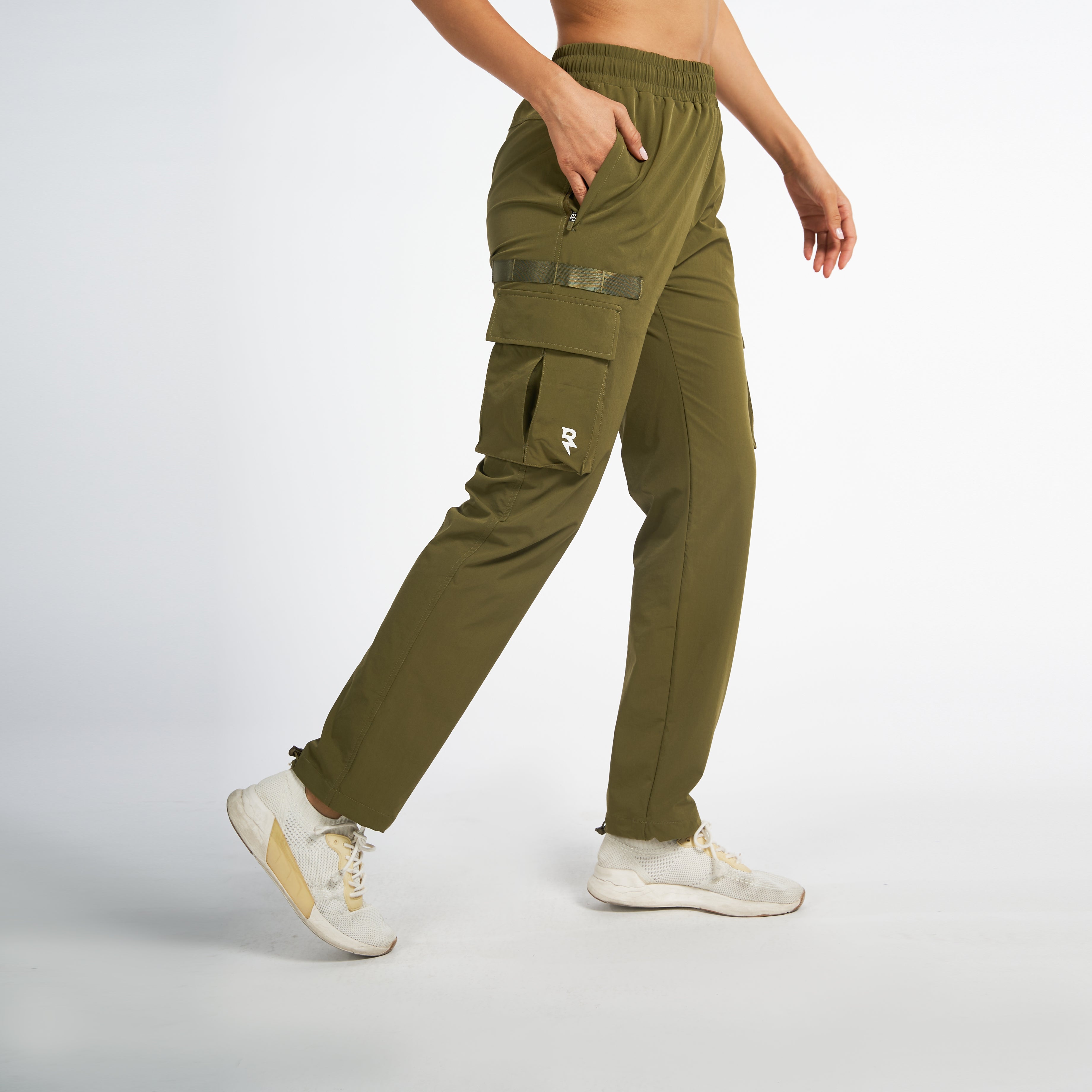 Women's Capulet Olive Active Cargo Pant - RZIST