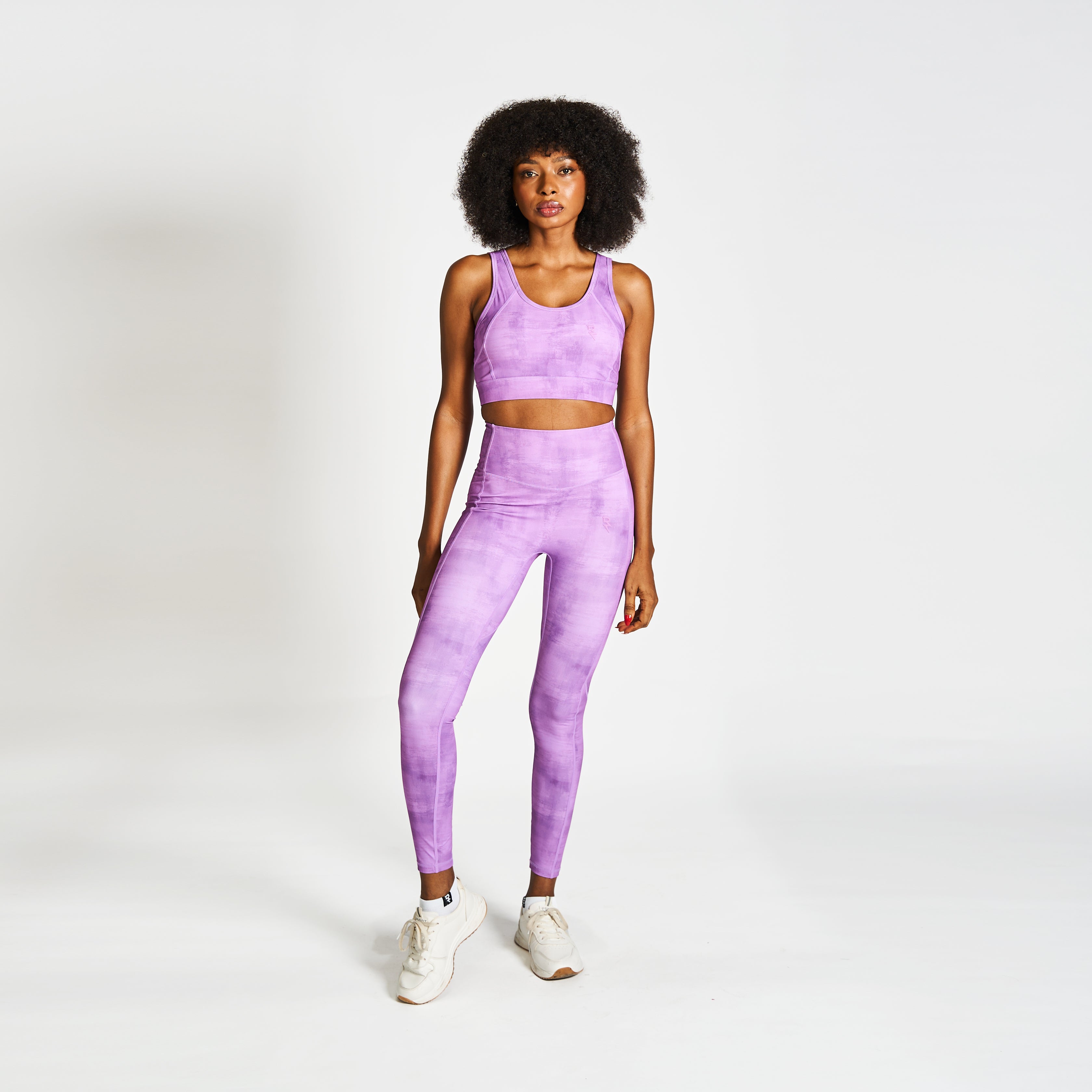 Sports Bra For Women's Workout RZIST Purple Bra - RZIST