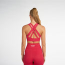 Sports Bra For Women's Workout RZIST Fuschia Bra - RZIST
