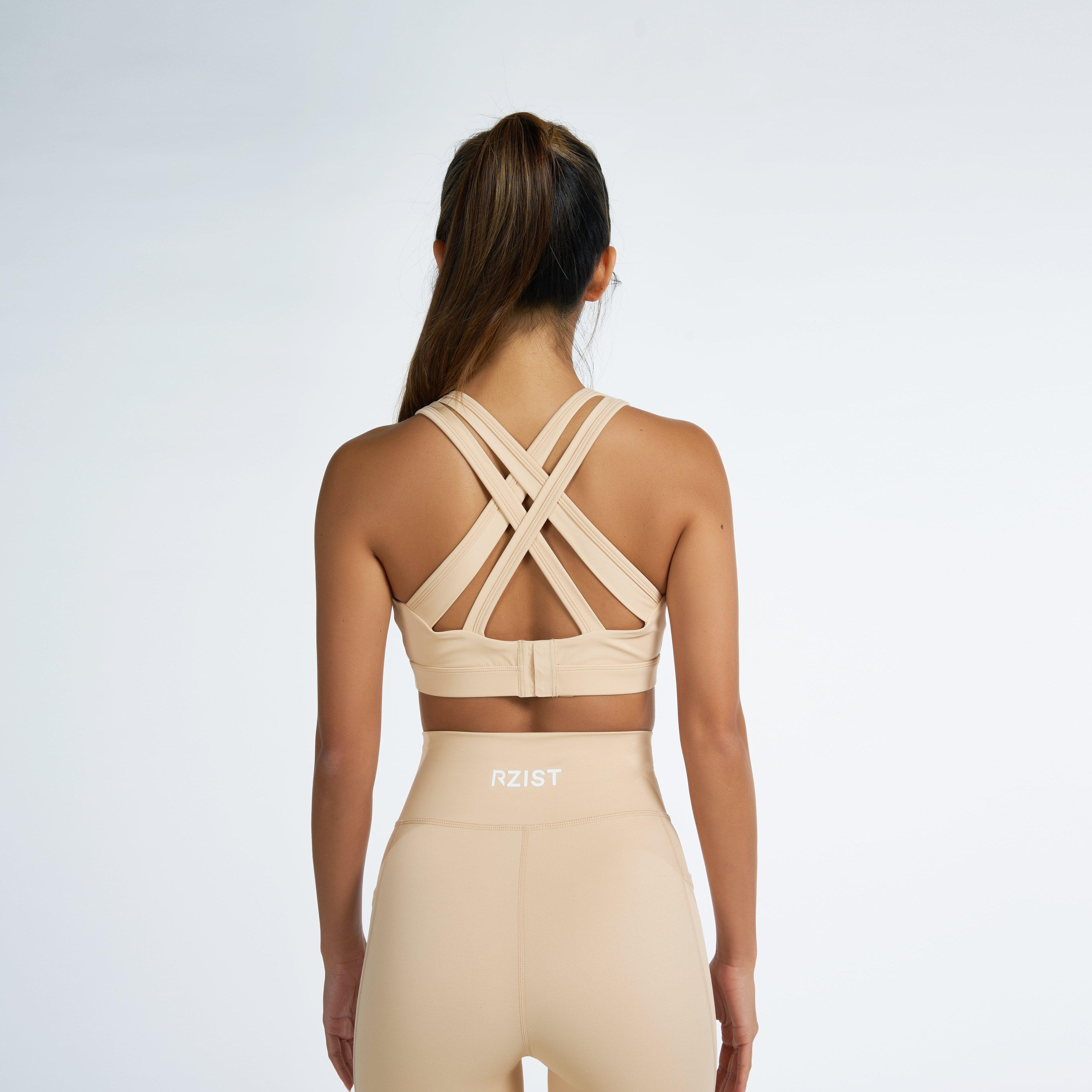 Sports Bra - Pastel Yellow