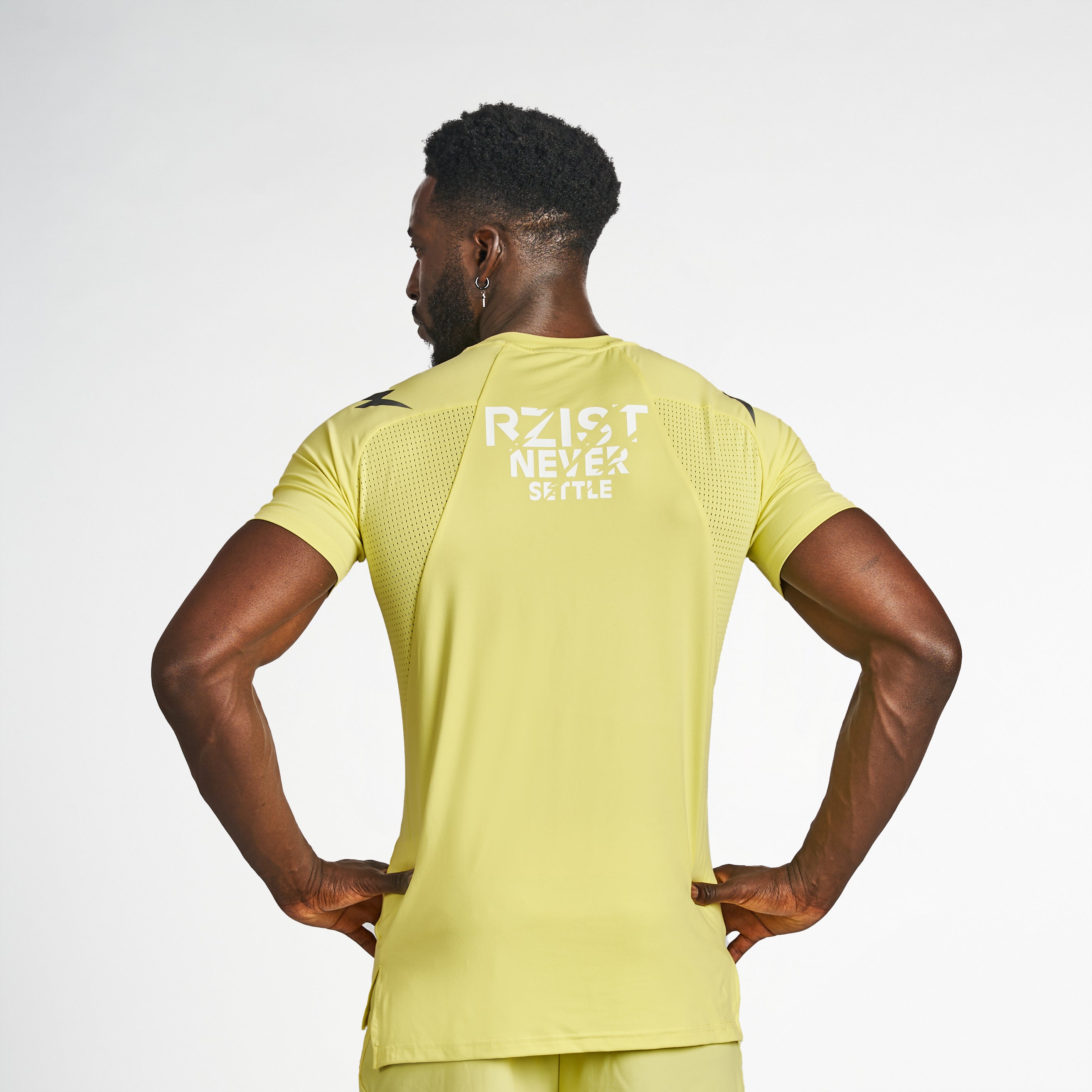 Mesh Performance T-Shirt - Canary Yellow