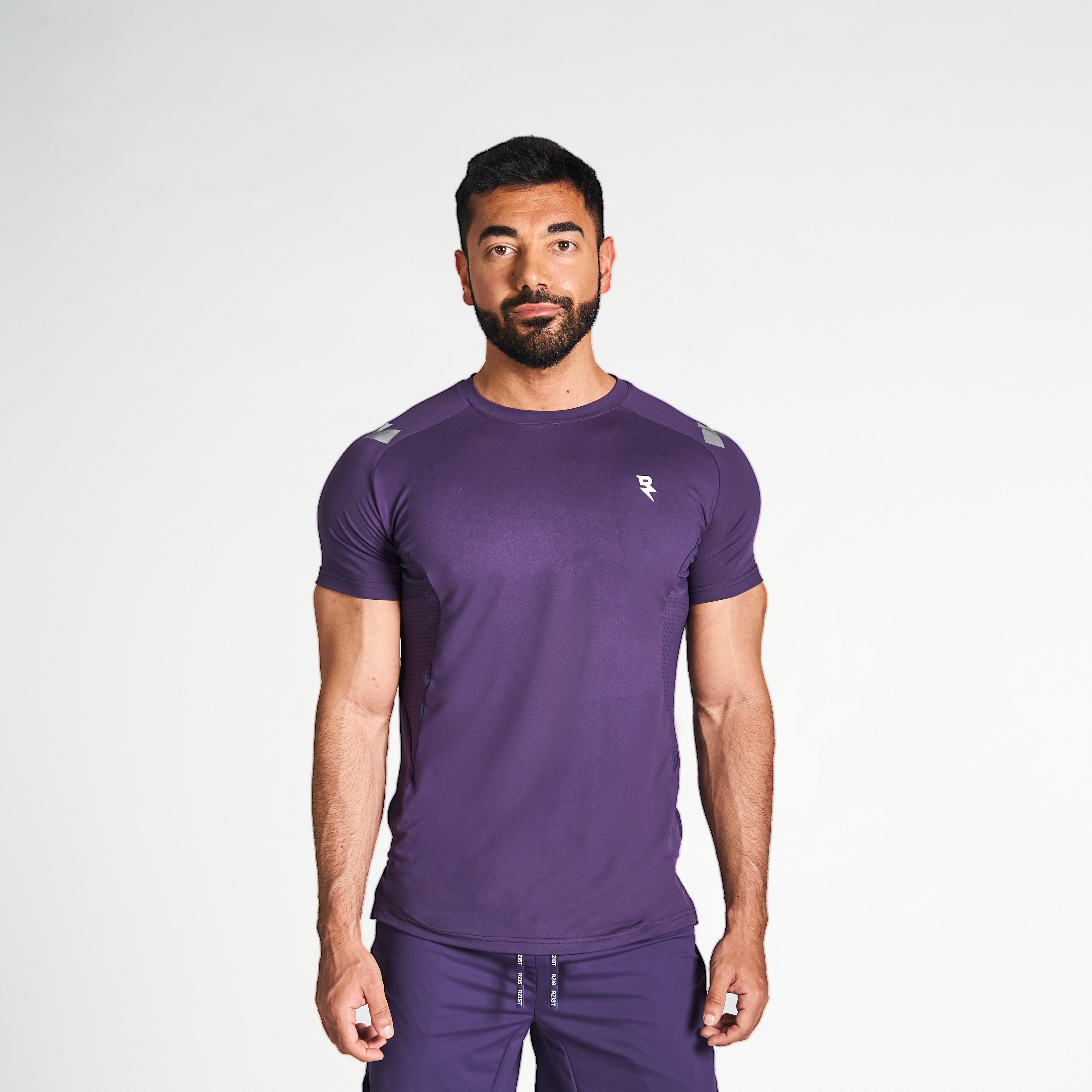 Mesh Performance T-Shirt - Purple