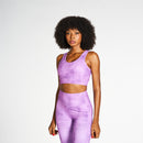 Sports Bra For Women's Workout  RZIST Purple Bra - RZIST