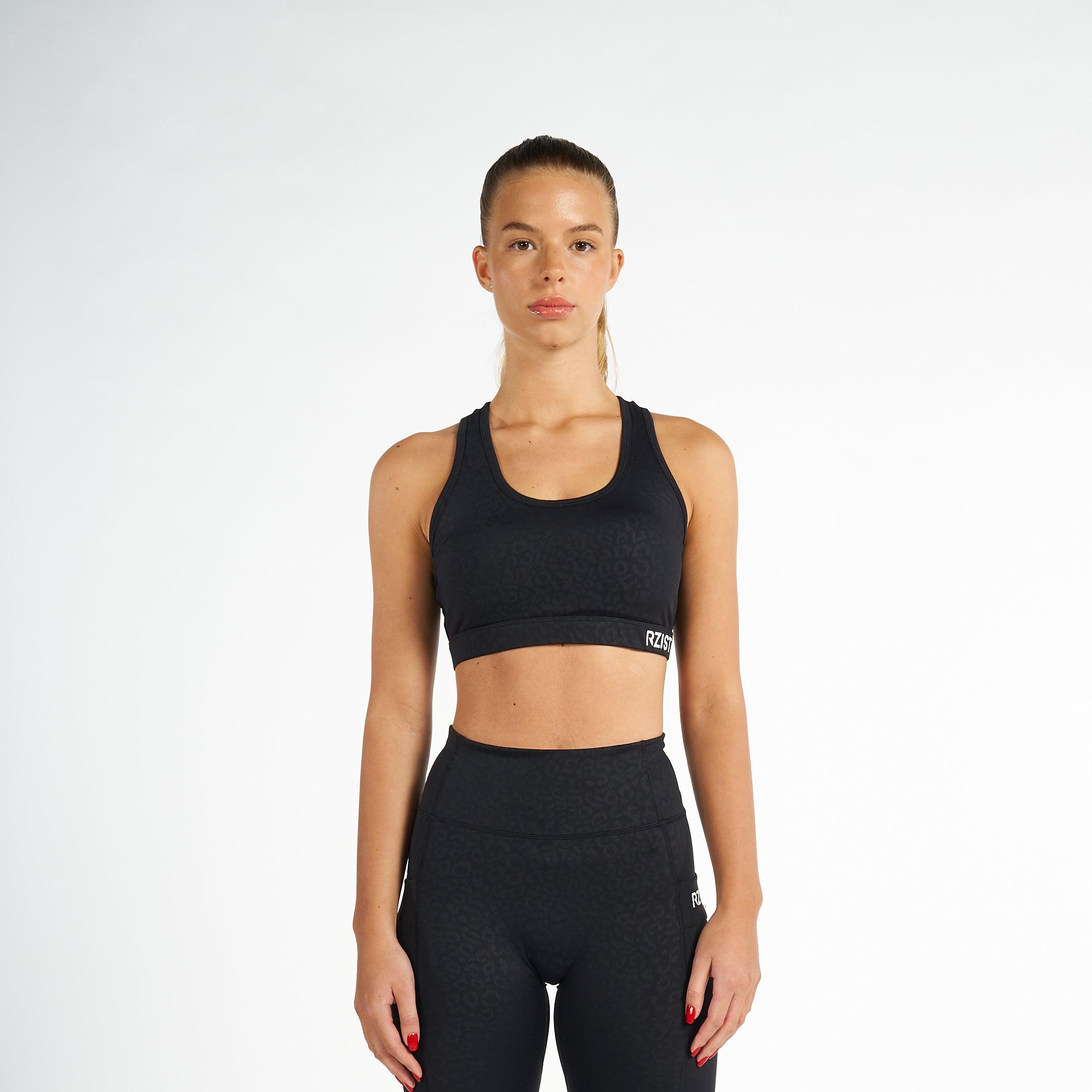 Sports Bra - Jet Black