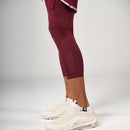 ⁠2 in 1 Long Inner Shorts - Maroon